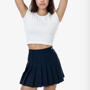 Los Ángeles Apparel navy tennis skirt size small